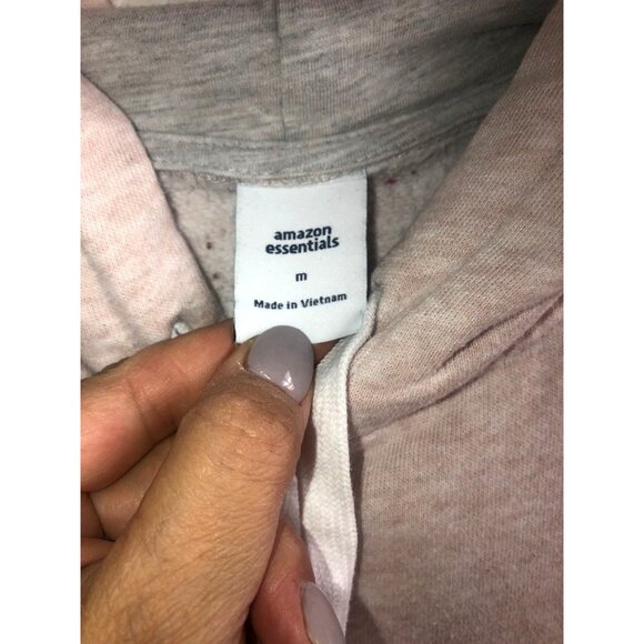AMAZON ESSENTIALS- WOMENS PULLOVER KANGAROO POCKET HOODIE SIZE MEDIUM - Picture 3 of 6